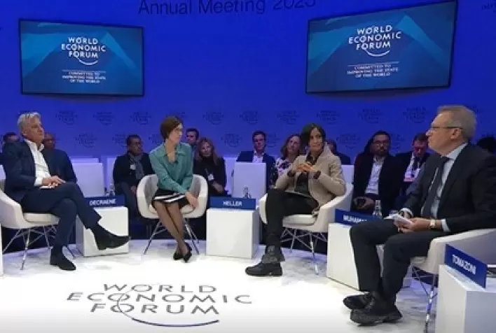 Em Davos, JBS defende apoio técnico e financeiro aos produtores rurais para enfrentar aquecimento global