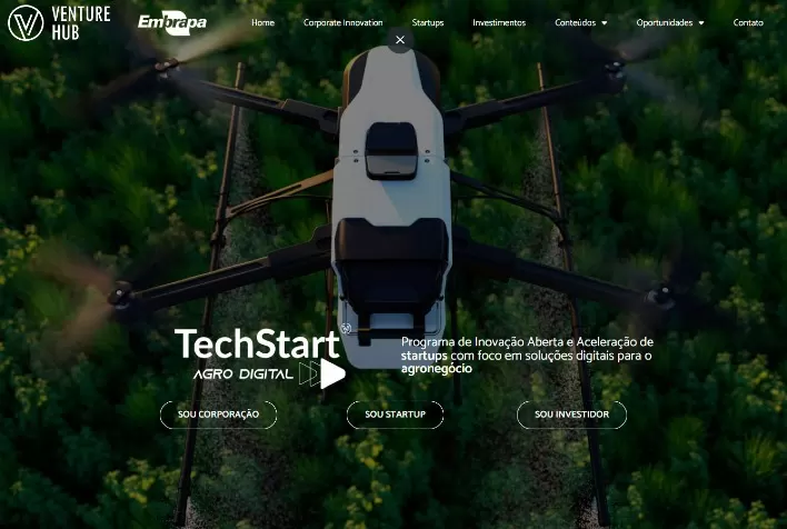 Abertas as inscrições para o programa de aceleração de startups TechStart Agro Digital
