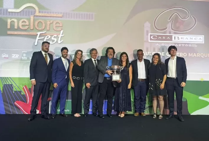 Casa Branca Agropastoril tem ano multipremiado com a raça Nelore