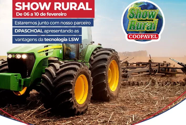 DPaschoal e Titan apresentam tecnologia inovadora em pneus agrícolas no Show Rural 2023