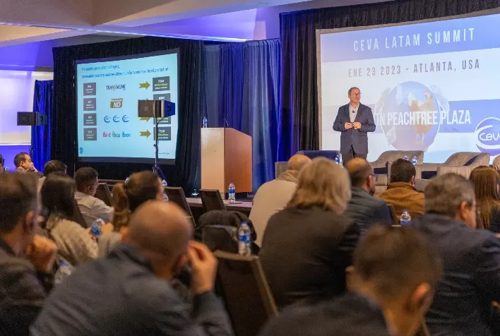 CEVA LATAM SUMMIT foi um encontro de alto nível realizado pela Ceva Saúde Animal que deu as boas-vindas aos participantes da IPPE 2023