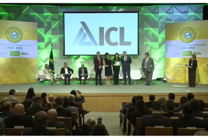 ICL reconhecida, pela quarta vez consecutiva, com o Selo + Integridade, do Mapa