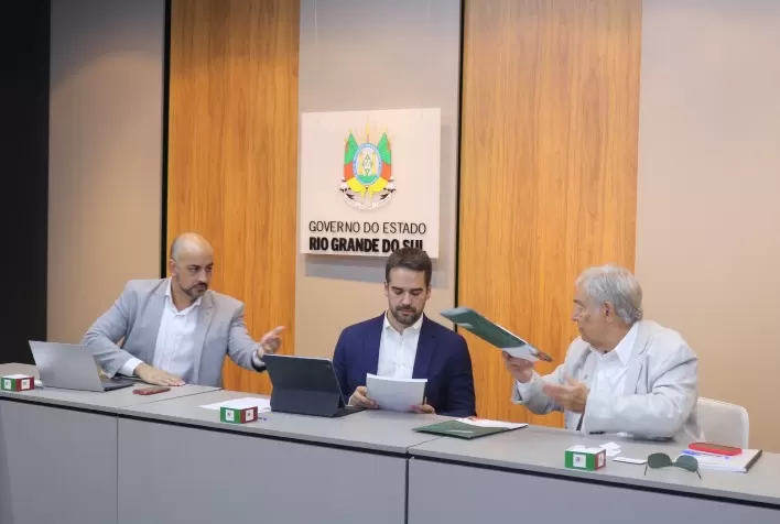 Simers apresenta Fundopem da Irrigação ao governador Eduardo Leite do RS