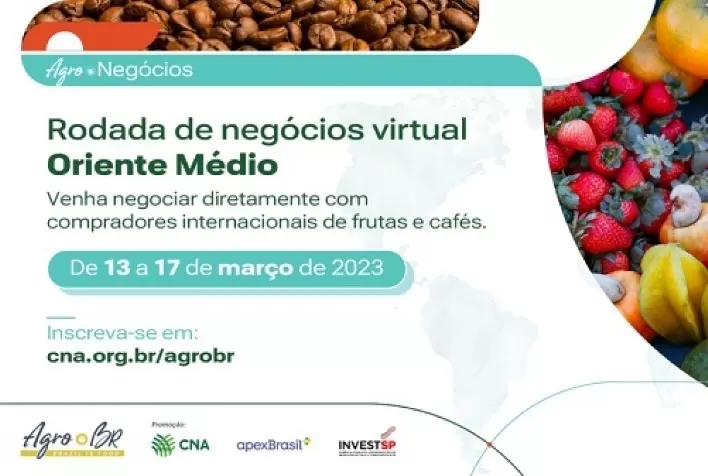 CNA promove rodada de negócios com compradores dos Emirados Árabes Unidos