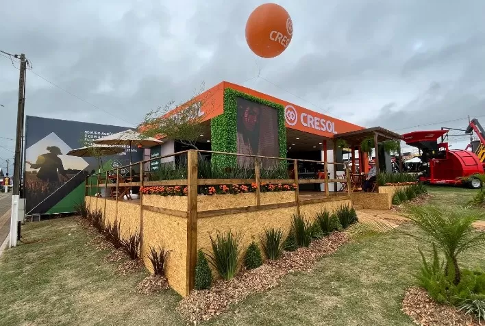 Cresol marca presença em grande feira do agronegócio internacional, a Expodireto Cotrijal