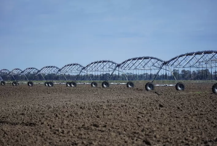 Crédito imediato alavanca projetos de irrigação