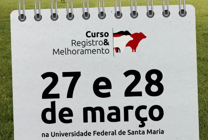 Inscrições para o 2º Curso de Registro&Melhoramento encerram nesta quarta-feira