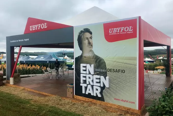 Culturas de cana e soja serão foco da Ubyfol durante Tecnoshow Comigo