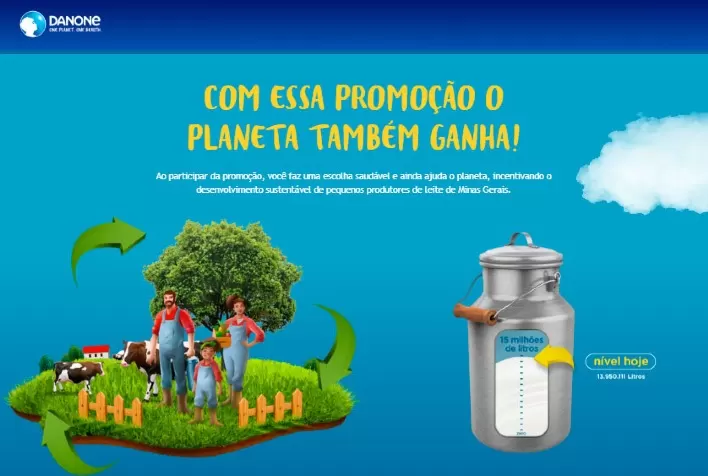 Danone direciona investimento de promoção para desenvolvimento sustentável de pequenos produtores de leite