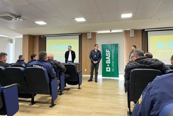 Treinamento em boas práticas agrícolas é promovido pela BASF em parceria com a EMATER do Rio Grande do Sul