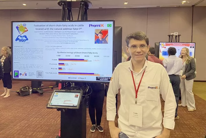 Resultados do aditivo Fator P são apresentados em evento internacional