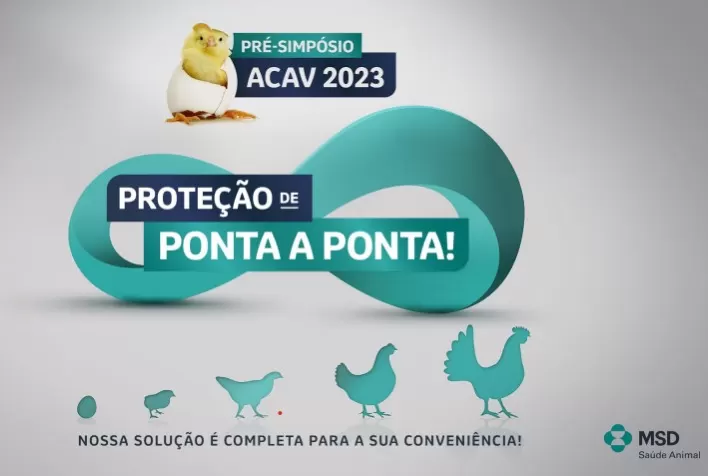 Vagas para Pré-Simpósio da MSD Saúde Animal na ACAV são limitadas