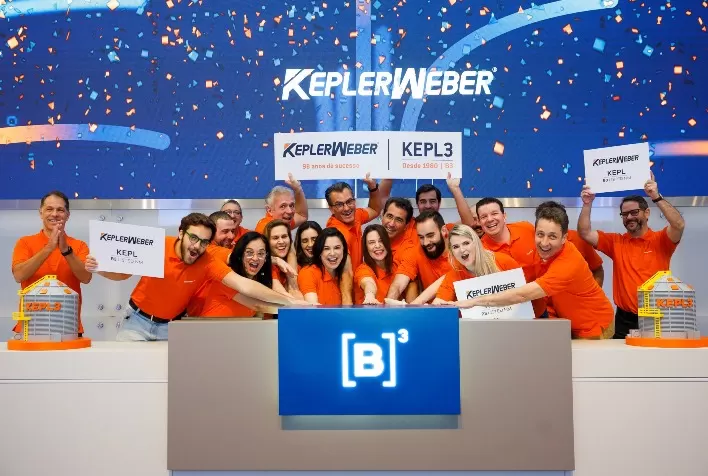 Kepler Weber 'toca campainha do Novo Mercado' e reforça compromisso com crescimento sustentável e ESG
