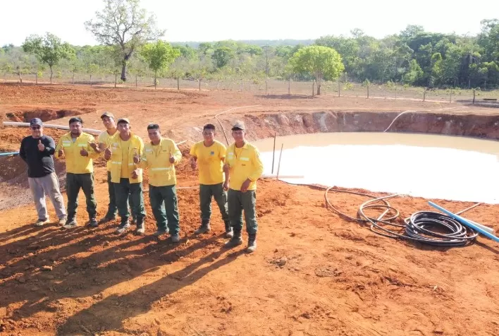 Embrapa inaugura piscicultura em reserva Xerente