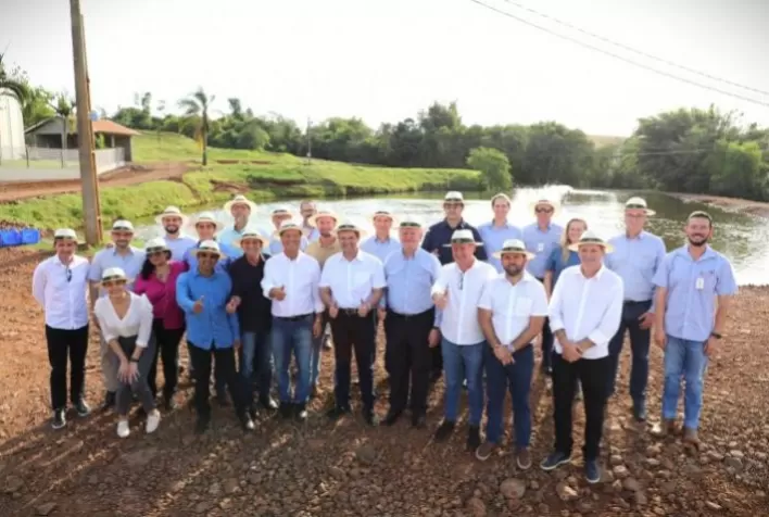 AGRO: Ministro da Pesca conhece modelo de piscicultura integrada da Copacol
