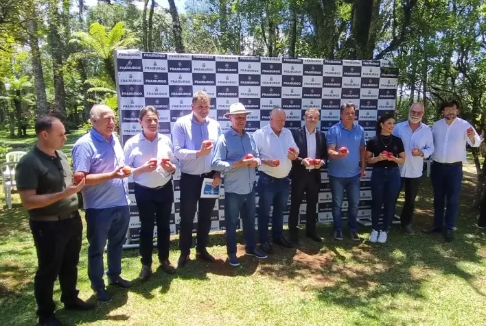 Evento em Fraiburgo marca o início da colheita da maçã em Santa Catarina