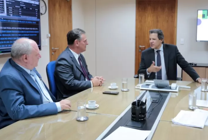 Ministros Fávaro e Haddad debatem cenário da produção agrícola no Brasil