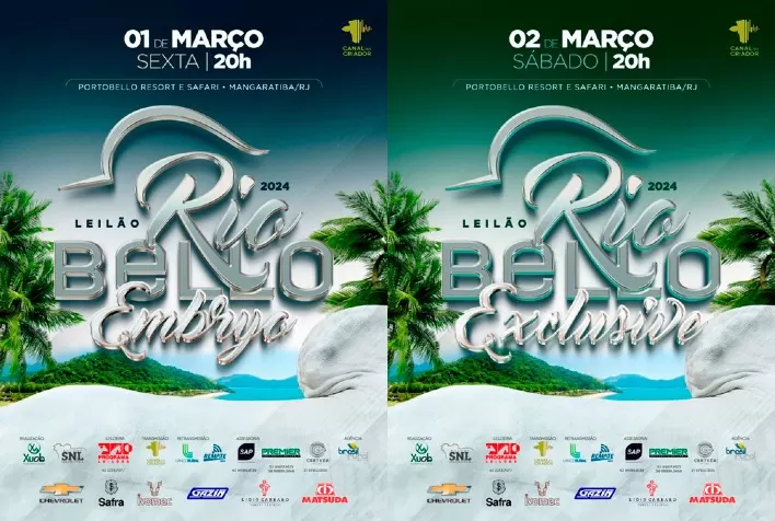 Leilão Nelore Rio Bello 2024 oferece oportunidades exclusivas em Mangaratiba (RJ)