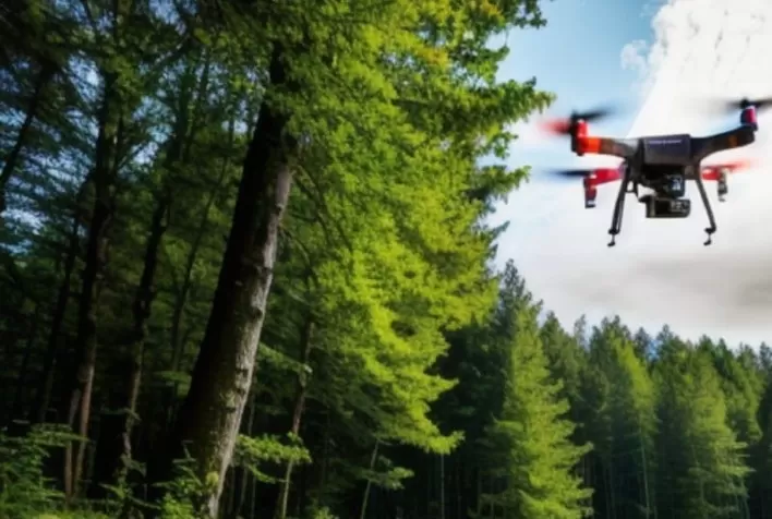 Drone: o novo aliado da indústria florestal no combate às plantas daninhas