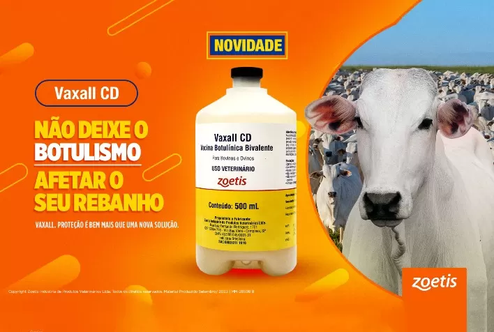 Zoetis completa sua linha de vacinas contra clostridioses