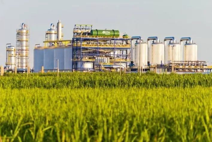 Produção de Etanol nos EUA Sofre Queda Semanal de 7,64%