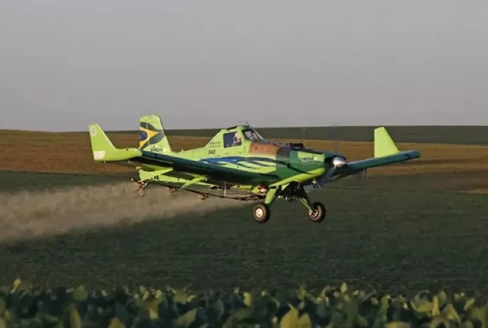 Brasil registra crescimento de 7,21% na frota aeroagrícola e consolida segunda maior posição mundial
