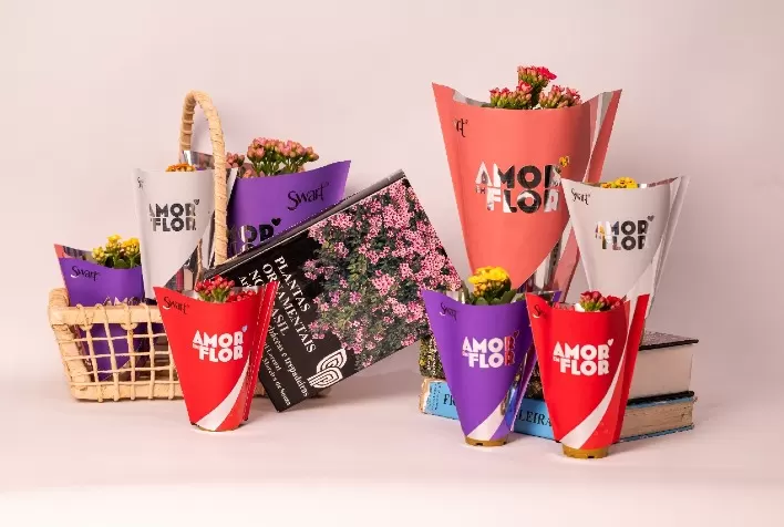 Tecnologia Inovadora Transforma Embalagens de Flores com Fragrâncias Exclusivas