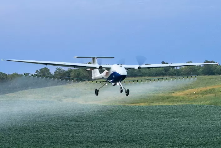 Synerjet Apresenta Aeronave Agrícola Autônoma Pelican Spray na Show Safra Mato Grosso 2025