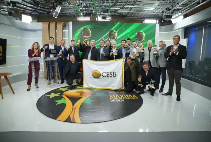 CESB revela campeões da máxima produtividade de soja 2024/2025 com mais de 135 sacas por hectare