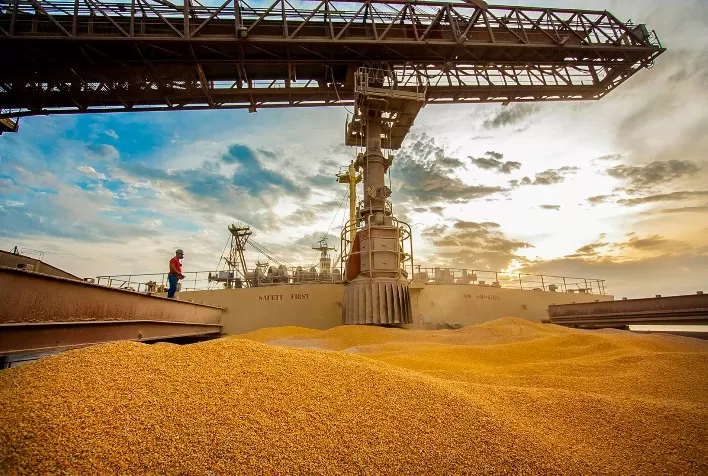 Argentina projeta exportação de 2 milhões de toneladas de milho em setembro, aponta line-up