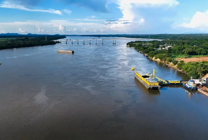 AMAGGI inaugura novo corredor hidroviário em Roraima para escoamento de soja