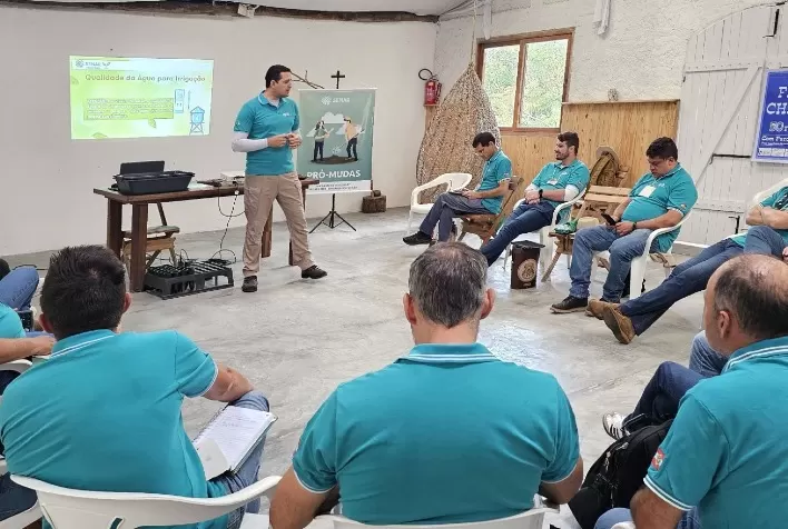 Capacitação do Pró-Mudas reúne profissionais de quatro estados em Santa Catarina