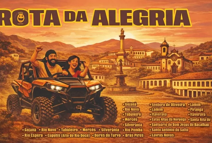 “Rota da Alegria” estreia em março e promete consolidar Minas Gerais como destino nacional do off-road