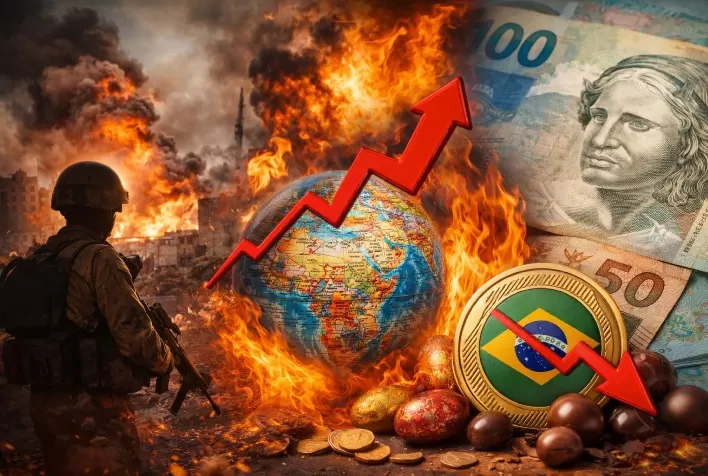 Guerra no Oriente Médio eleva risco inflacionário global e pressiona economia brasileira, aponta análise