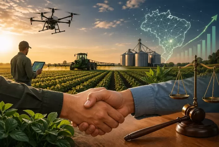 Agronegócio como plataforma de negócios no Brasil impulsiona inovação, segurança jurídica e crescimento econômico