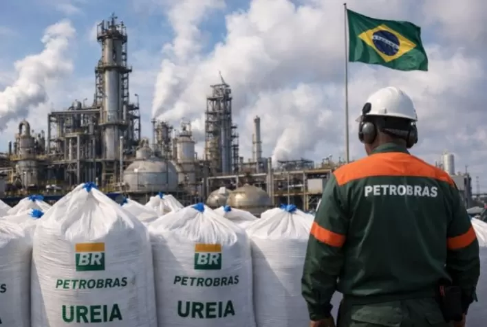 Petrobras retoma produção de ureia no Paraná e reforça estratégia para reduzir dependência externa de fertilizantes
