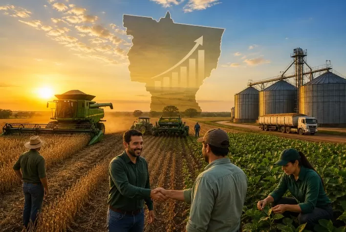 Empregos no agro de Mato Grosso mais que dobram em 20 anos e reforçam protagonismo econômico do estado