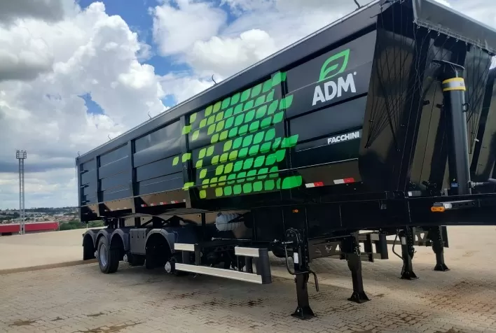 ADM moderniza logística em Rondonópolis (MT) e dobra produtividade com nova frota de caminhões