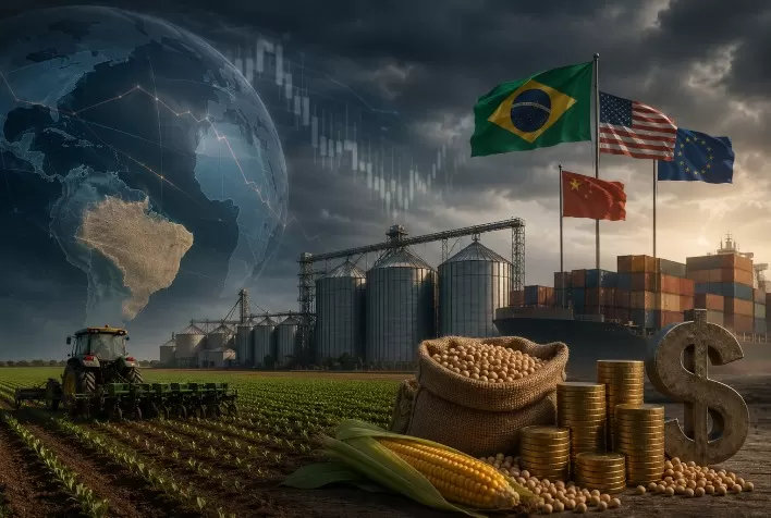 Câmbio, custos e geopolítica elevam pressão sobre o agronegócio brasileiro em 2026, aponta Rabobank