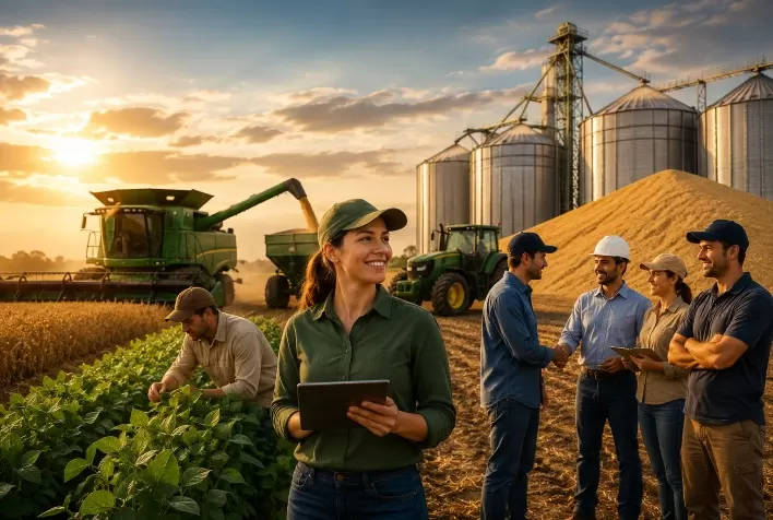 Safra recorde de grãos impulsiona empregos no agronegócio e amplia demanda por profissionais qualificados