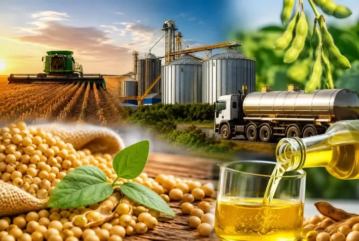 Cadeia da soja e biodiesel cresce 11,7% em 2025 e amplia participação no PIB do agronegócio brasileiro