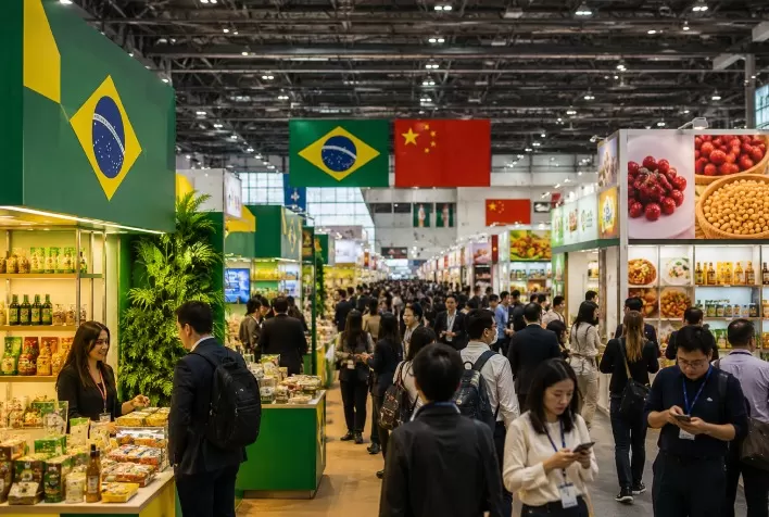 ApexBrasil amplia ofensiva comercial na China e leva número recorde de empresas brasileiras à SIAL China 2026