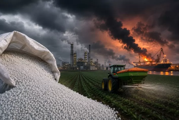 Fertilizantes em alta: conflito geopolítico pressiona custos e preocupa agronegócio brasileiro