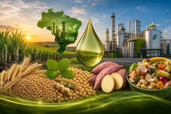Etanol além da cana: trigo, soja, batata-doce e até resíduos alimentares impulsionam nova revolução dos biocombustíveis no Brasil