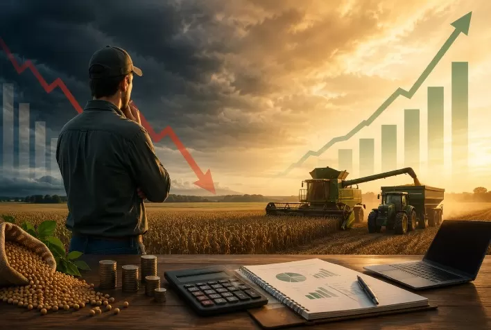 Safra 2026/27 deve pressionar margens e elevar exigência de gestão financeira no agronegócio