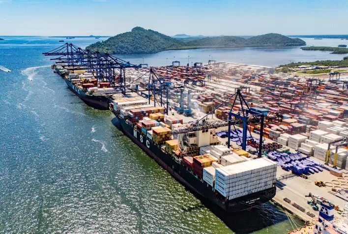 Porto de Paranaguá lidera exportações de frango e movimenta mais de 1 milhão de toneladas em 2026