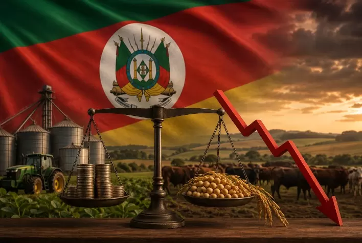 Custos de produção se estabilizam, mas queda nos preços recebidos reduz rentabilidade do agro gaúcho