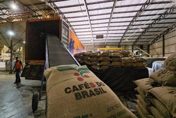 Exportações de café do Espírito Santo crescem 97% em maio e acumulam mais de 2 milhões de sacas em 2026