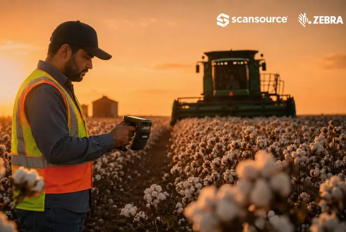 Do campo ao caminhão sem anotar nada: como uma algodoeira brasileira rastreou 100% dos seus rolos com RFID