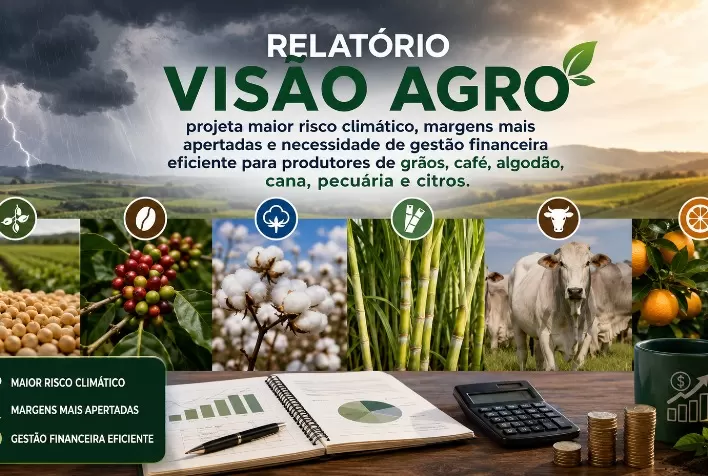 Safra 2026/27 será mais desafiadora para o agro com El Niño, custos elevados e pressão nos preços, aponta Itaú BBA